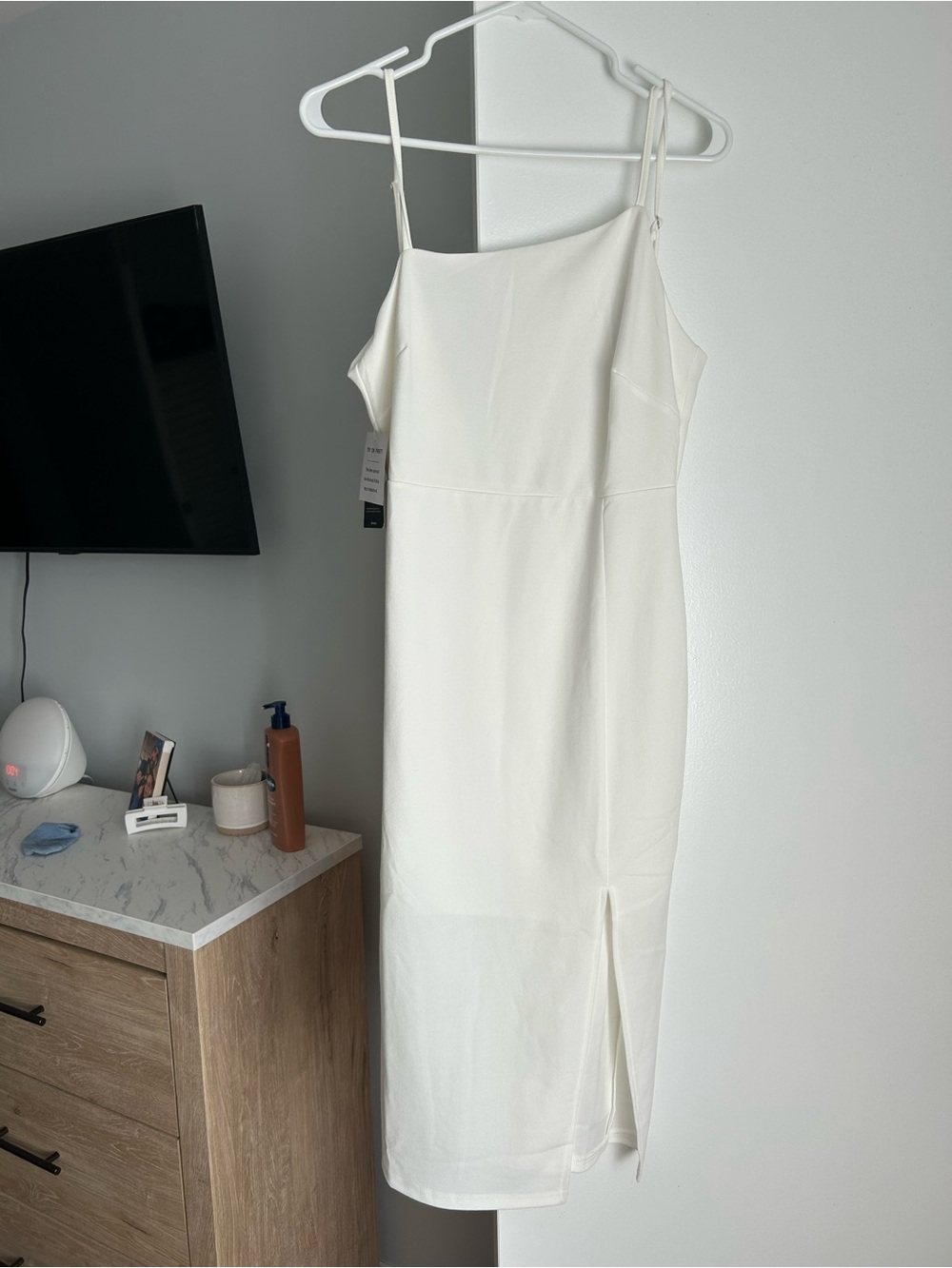 White Nordstrom Midi Dress